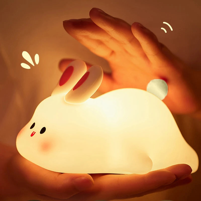 Lampe décorative animaux : lapin ou panda