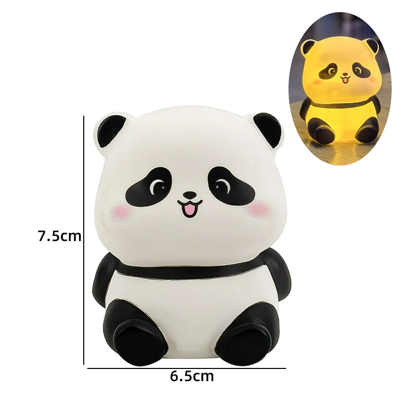 Lampe décorative animaux : lapin ou panda