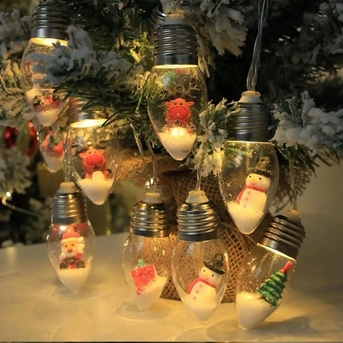 Guirlande de globes LED décoratifs