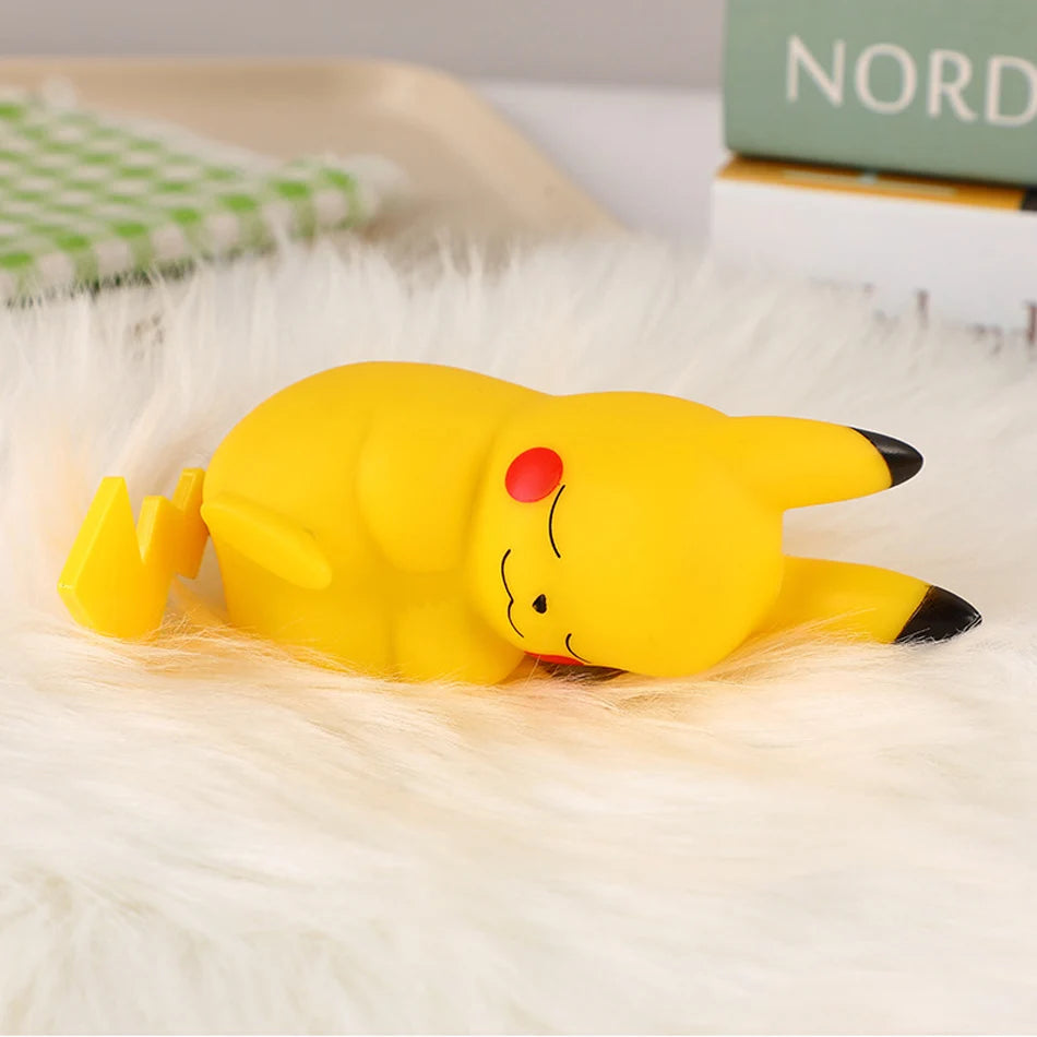 Figurine décorative jaune lumineuse