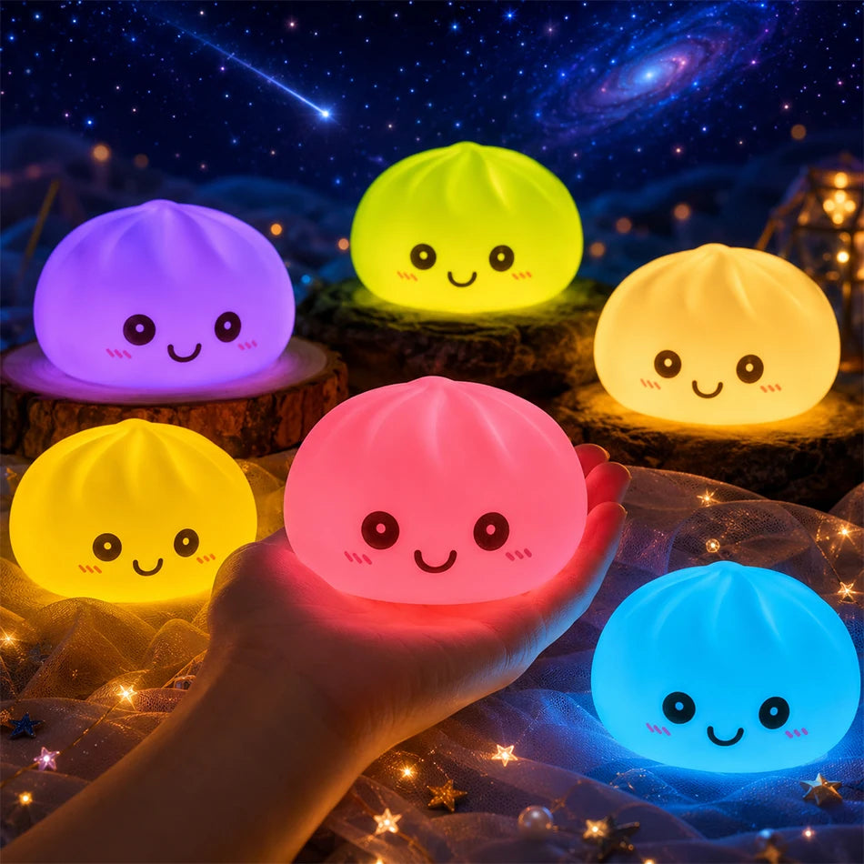 Veilleuses décoratives raviolis lumineux