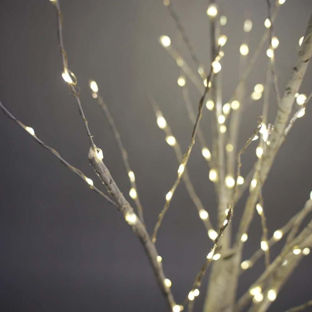Arbre lumineux LED blanc chaud