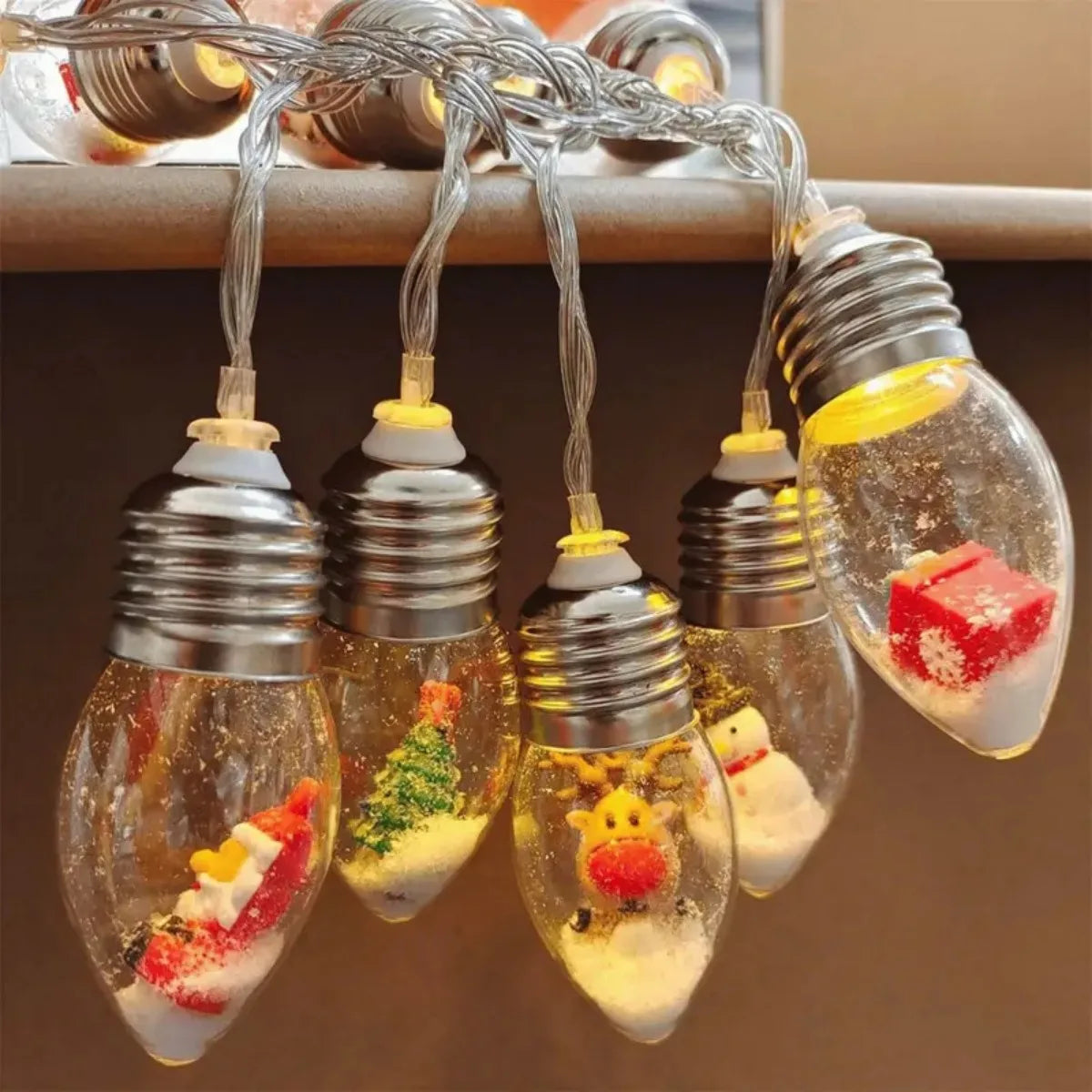 Guirlande de globes LED décoratifs