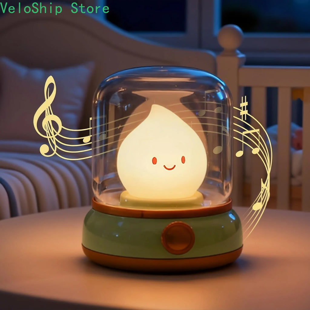 Veilleuse bougie LED avec bruit blanc