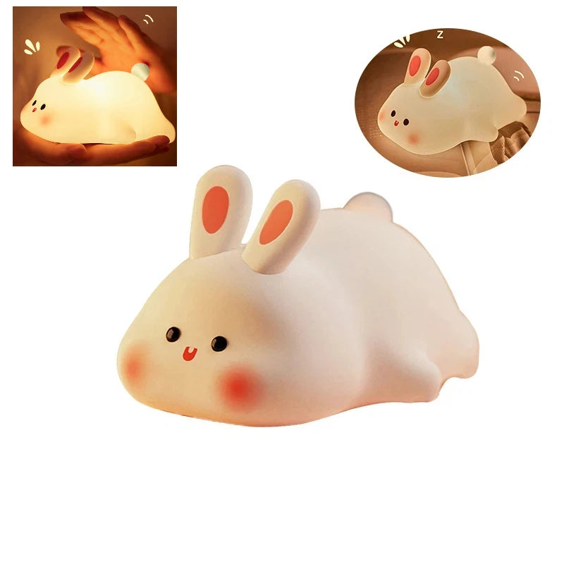 Lampe décorative animaux : lapin ou panda