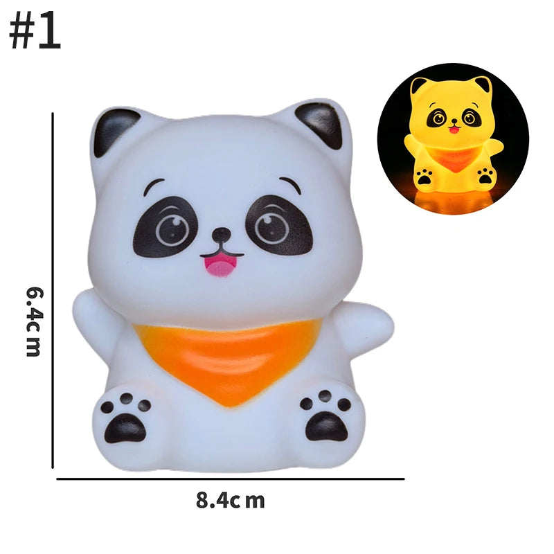 Lampe décorative animaux : lapin ou panda