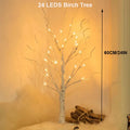 Arbre lumineux LED blanc chaud