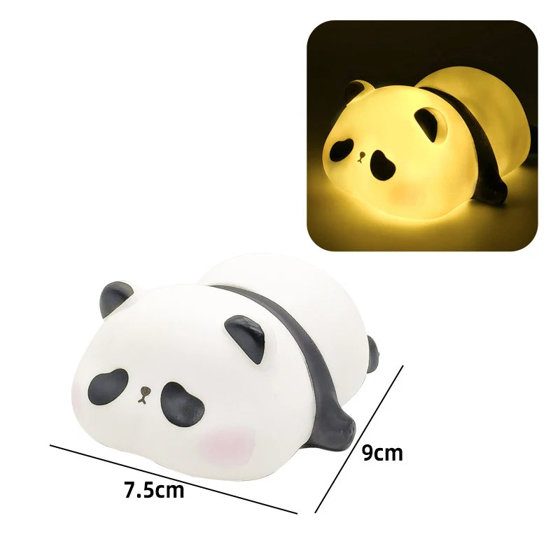 Lampe décorative animaux : lapin ou panda