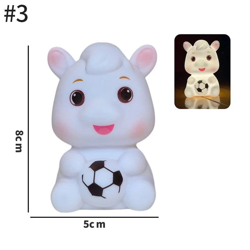 Lampe décorative animaux : lapin ou panda