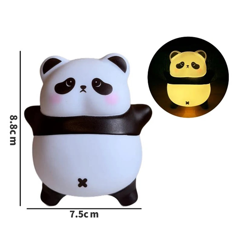 Lampe décorative animaux : lapin ou panda