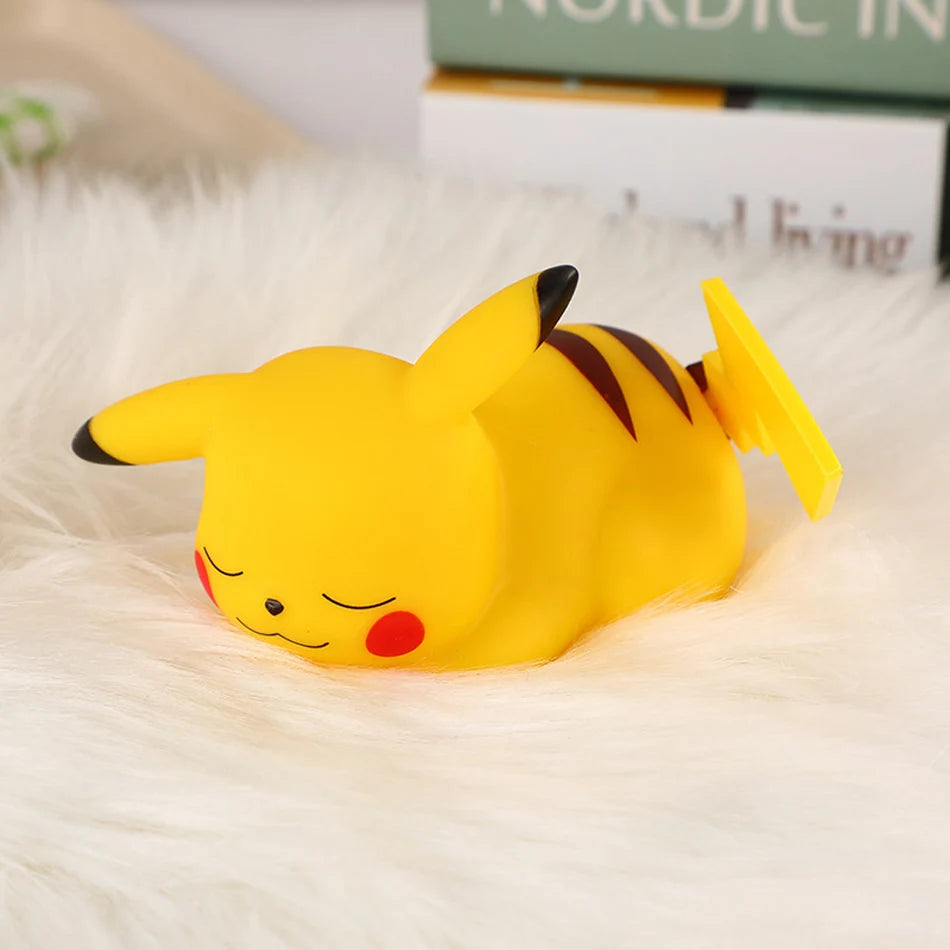 Figurine décorative jaune lumineuse