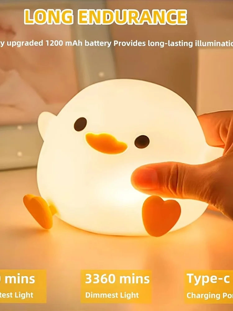 Veilleuse tactile DoDo en forme de canard