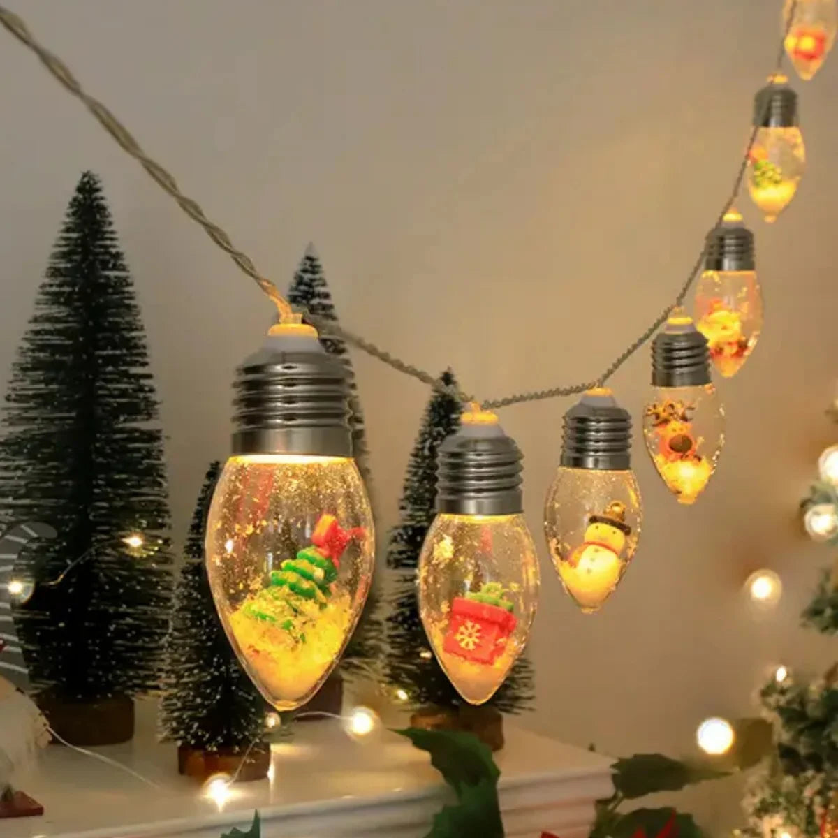 Guirlande de globes LED décoratifs