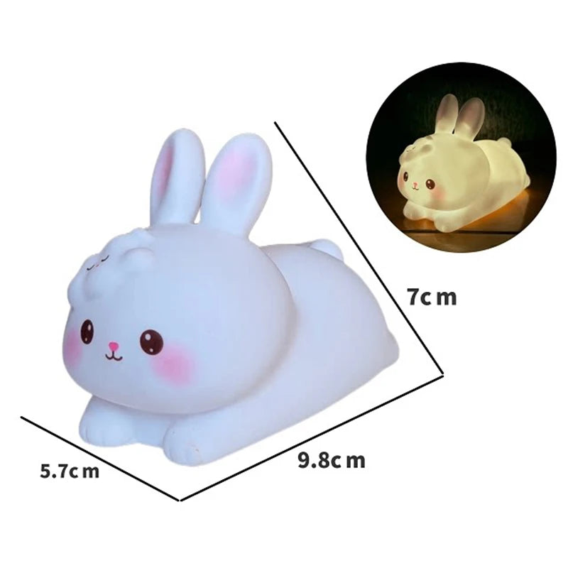 Lampe décorative animaux : lapin ou panda