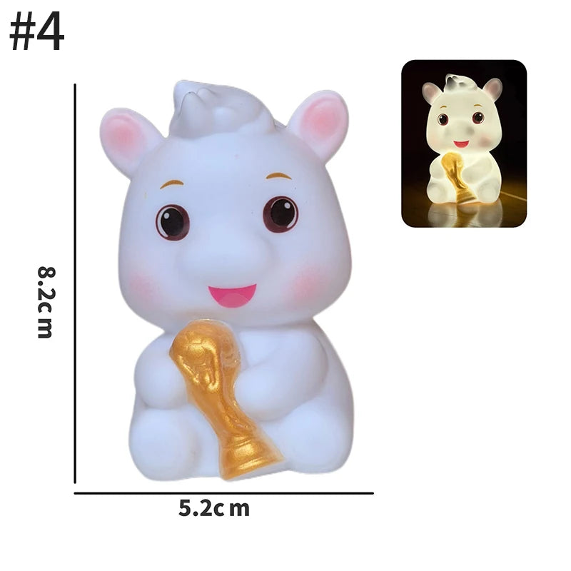 Lampe décorative animaux : lapin ou panda