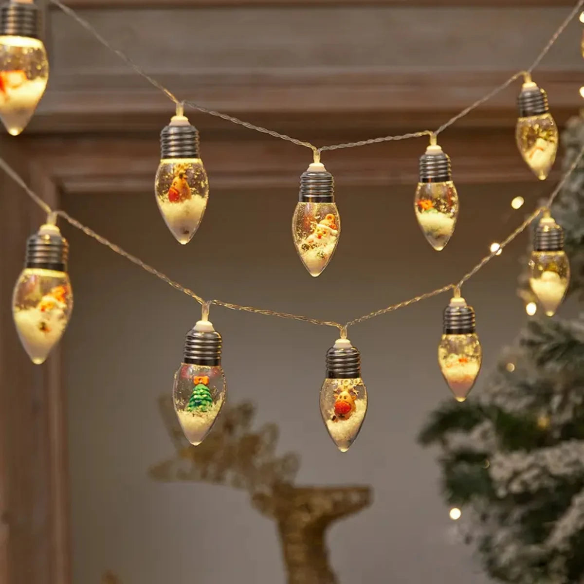 Guirlande de globes LED décoratifs