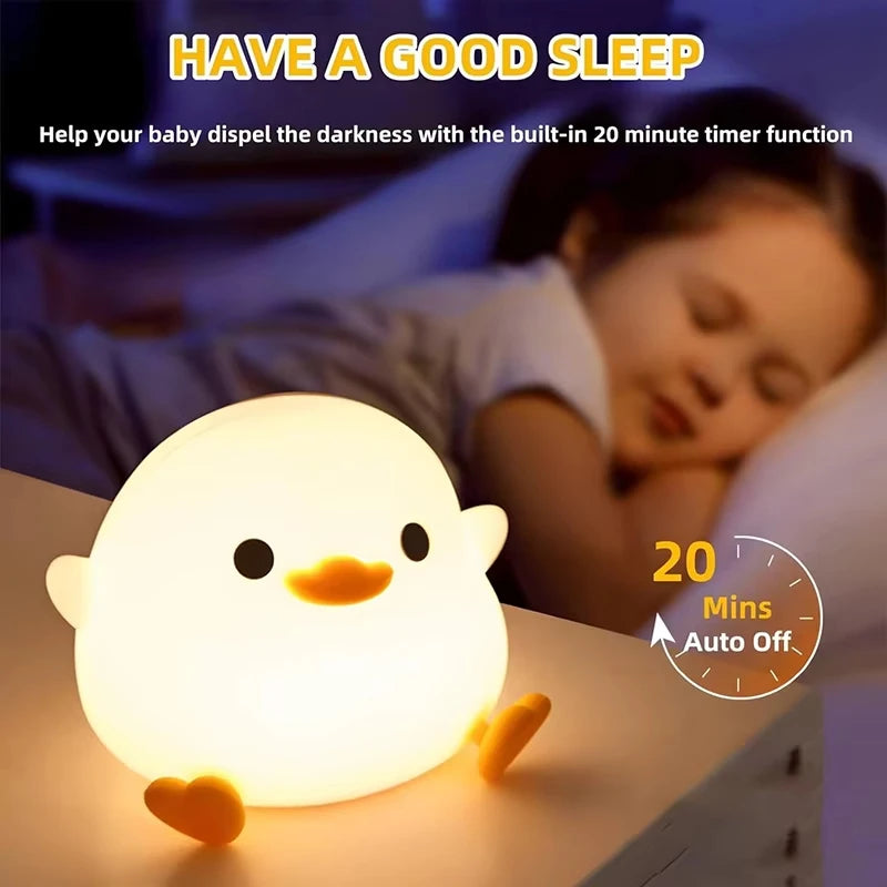 Veilleuse tactile DoDo en forme de canard