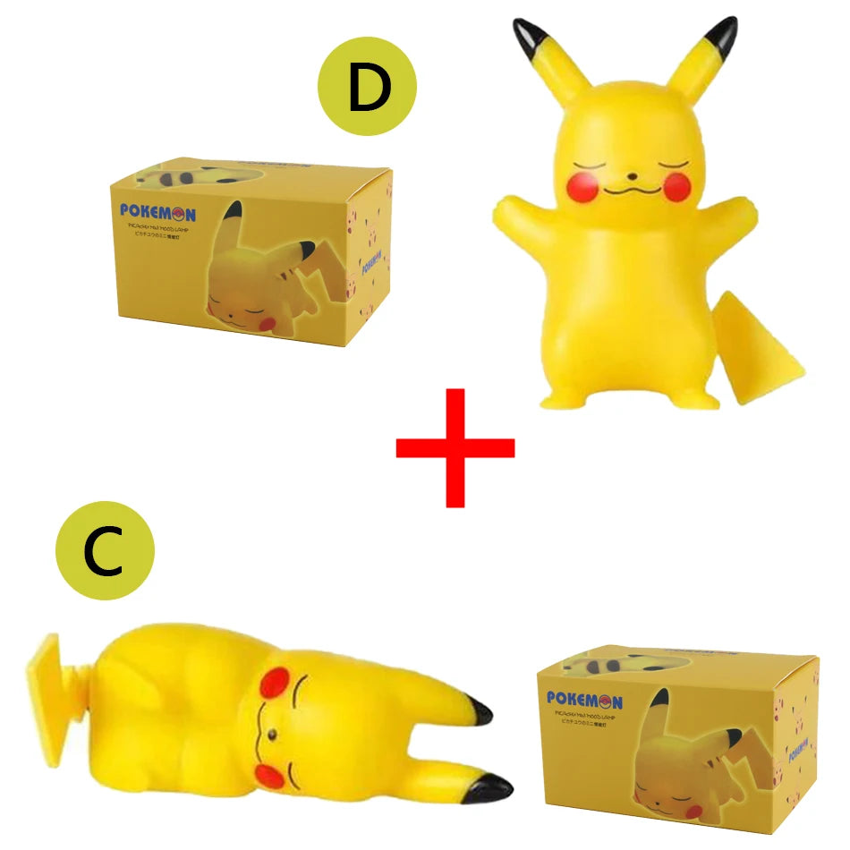 Figurine décorative jaune lumineuse