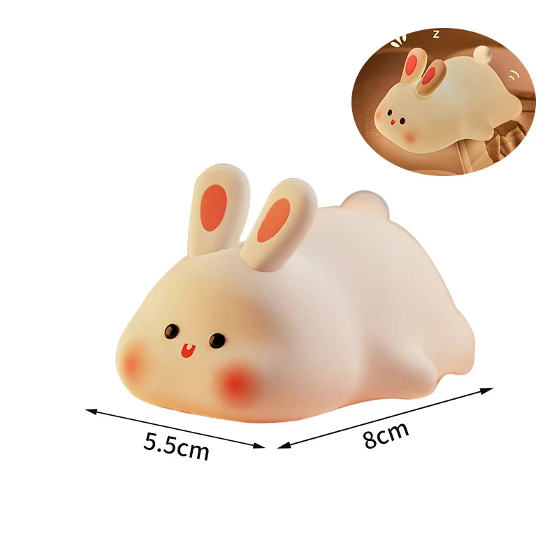 Lampe décorative animaux : lapin ou panda