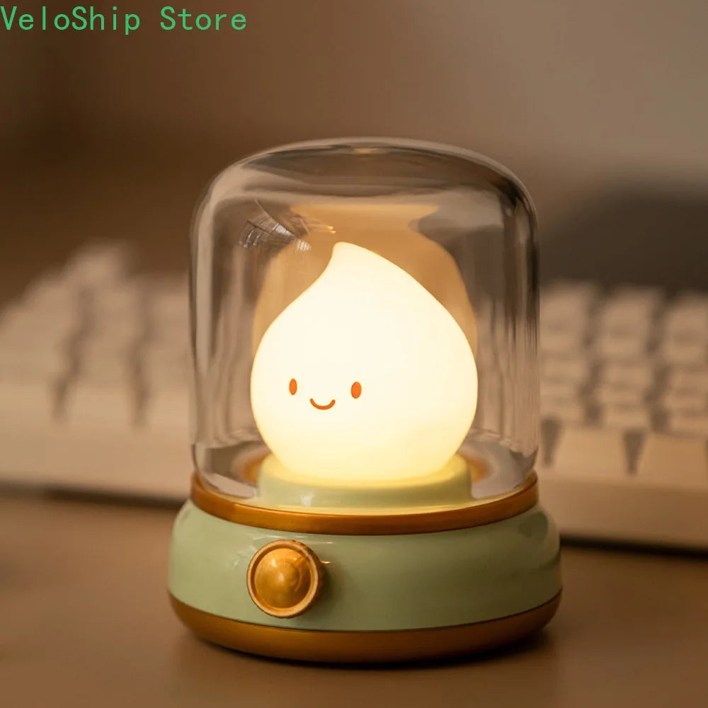 Veilleuse bougie LED avec bruit blanc