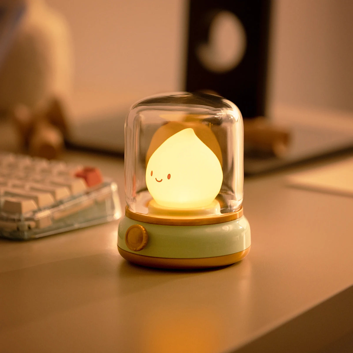Veilleuse bougie LED avec bruit blanc