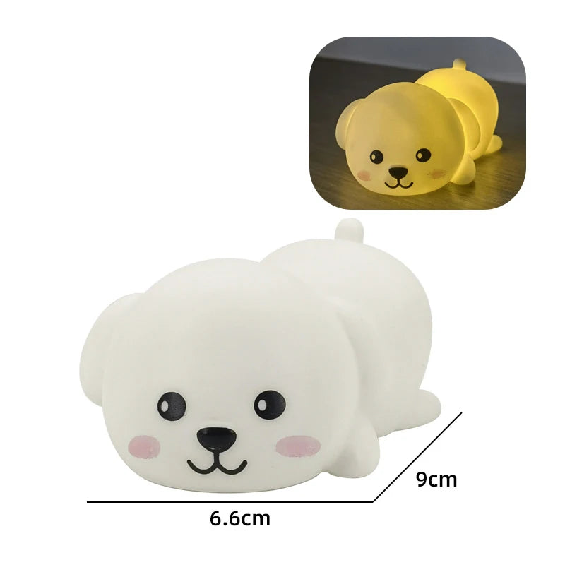 Lampe décorative animaux : lapin ou panda