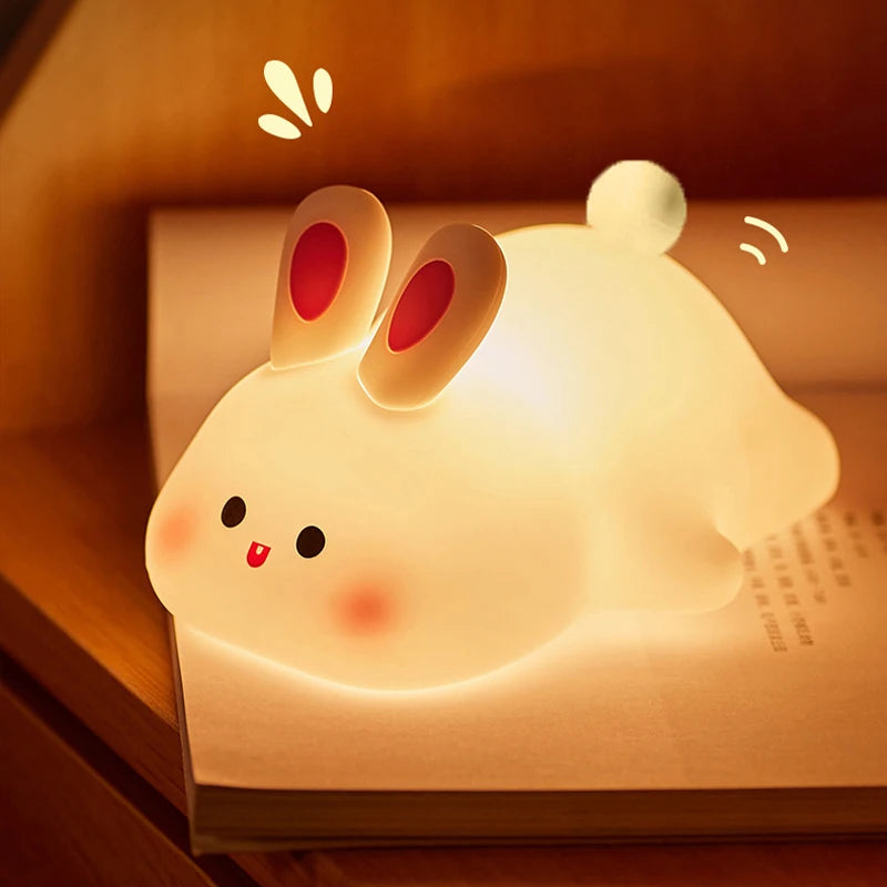Lampe décorative animaux : lapin ou panda