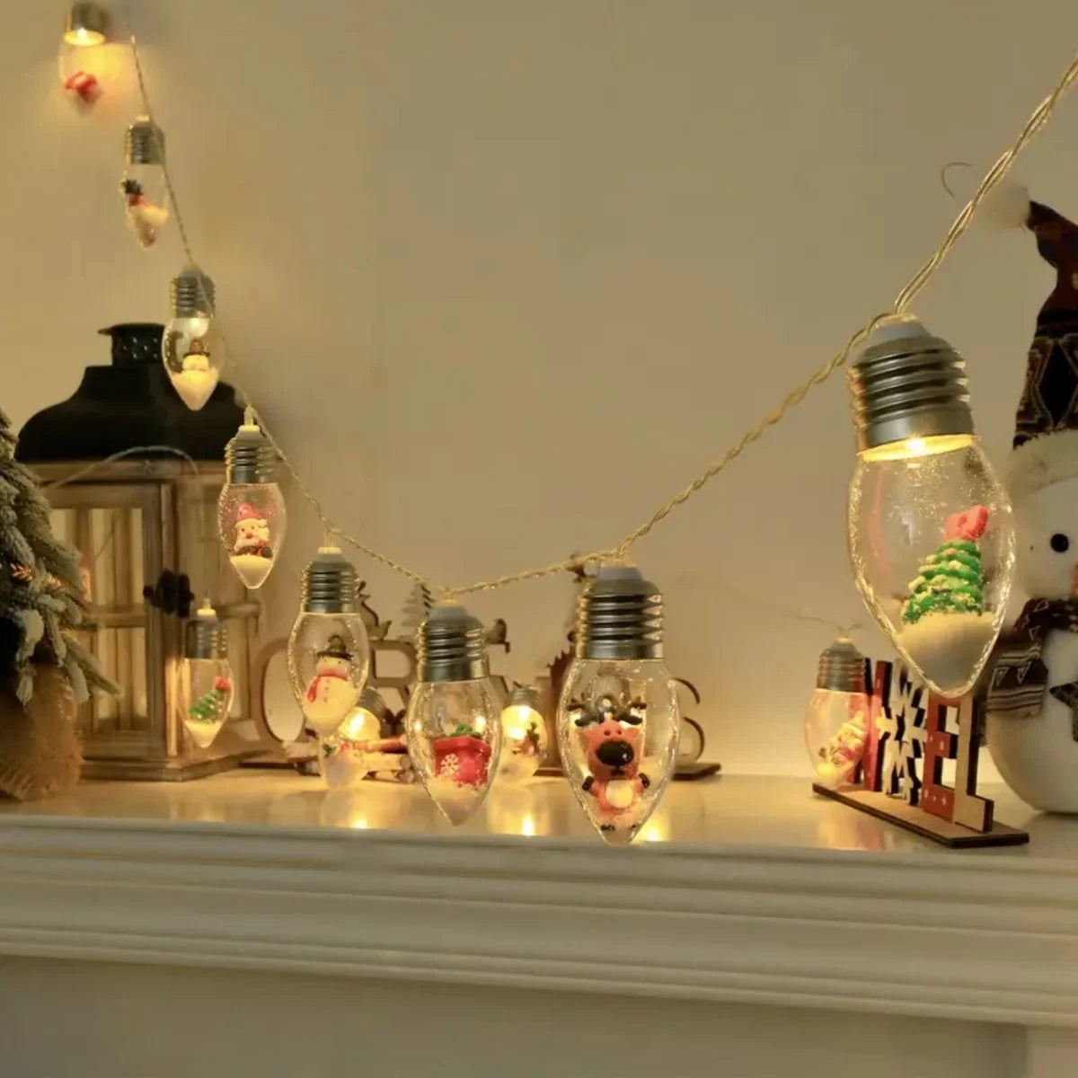 Guirlande de globes LED décoratifs
